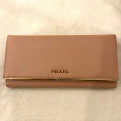 【PRADA】長財布（ピンク）のサムネイル