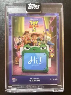 2026 Topps Now Toy Story 5 トイ・ストーリー5 限定品のサムネイル