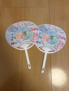 愛知万博 愛・地球博 うちわ 2枚セット - メルカリ