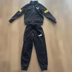 PUMA 黒 ジャージセット 130