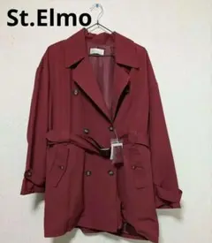 St.Elmo トレンチコート ベルト付き Mサイズ