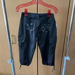 ミカランセ MIKANO ヨガパンツ フィットネス 黒レースのサムネイル