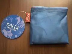 【新品未使用】カルディ 2026エコバッグ ブルー 非売品