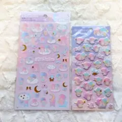 リトルツインスターズ シールセット 2枚