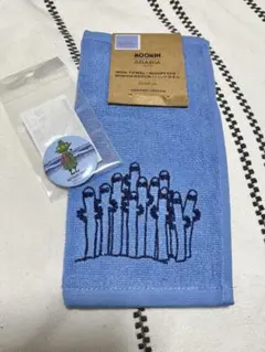 ムーミンアラビア ミニタオル オーガニックコットン