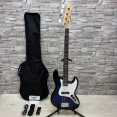 Legend レジェンド ジャズベース リバース張り ブルー エレキベース