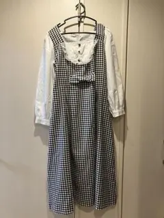 夢展望 DearMyLoveRose 丸いヨークの美ラインワンピースのサムネイル