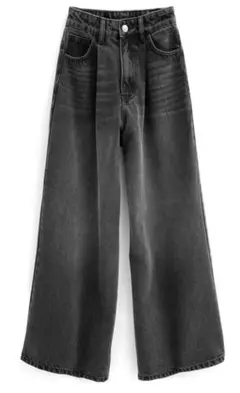 【新品】GRL ルーズワイドデニムパンツ[cu512]