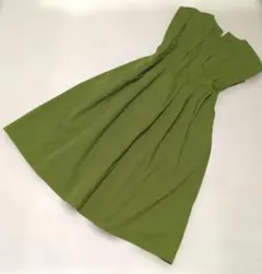 【PERSON'S NOBUO IKEDA 】ワンピース　フレンチスリーブ Ｌのサムネイル
