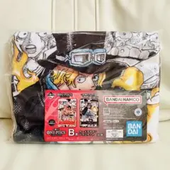 一番くじ　ワンピース　カードゲーム　B賞　カードデザインブランケット　サボ