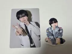 なにわ男子 大西流星 HARDWORK 制服トレカ＆フレークシールセット