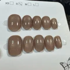 【セツ】マグネット　ネイルチップ　付け爪（A1179）