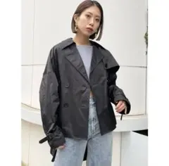 バックロングワイドコートのサムネイル