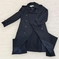 美品Comme des Garçons コムコム トレンチコート バックプリーツ