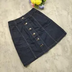 ローリーズファーム デニムスカート ミニスカート (M)