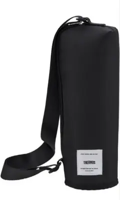 サーモス 保冷マイボトルポーチ ショルダー付き 1L用 水筒カバー ブラック