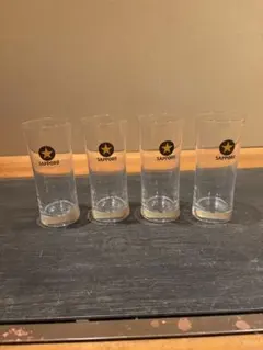 SAPPORO ビアグラス 4個セット