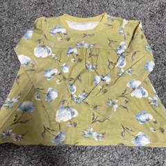 オルソブルー 花柄長袖カットソー 120サイズ