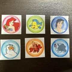 ディズニーキャラクター ステッカー 6枚セット