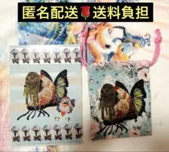 魔法少女まどか⭐︎マギカ 薔薇園の魔女 手下 ミニクリアファイル プチ巾着 セット