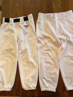 Mizuno ティゴラ　ジュニア　ホワイト ユニフォームパンツ　2枚セット