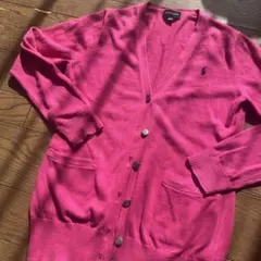 ラルフ　ラルフローレン　カーディガン　160 ピンク