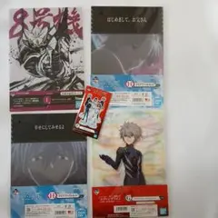 エヴァンゲリオンクリアファイルセット計7枚+ステッカー&アクリルスタンド