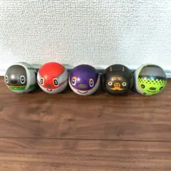 新品 とれたんず コロコロころがる PUボール 9個 ガチャ コンプリート