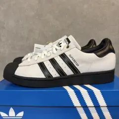 アディダス スーパースター GTX 新品 ホワイト ブラック 28cm