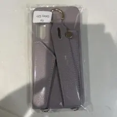 値下げ！GALAXY★スマホ ★ショルダー★ストラップ付き★ラベンダー
