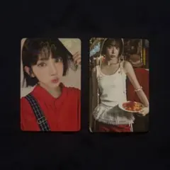 LE SSERAFIM SPAGHETTI サクラ ユニバ特典 トレカ