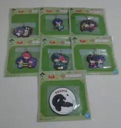 らんま1/2　 一番くじ　 I賞 ラバーアソート　まとめ売り　７種　セミコンプ