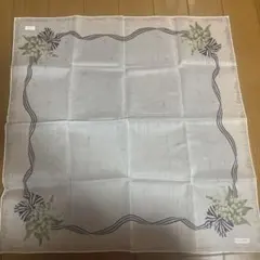 Christian Dior 花とリボン ハンカチ