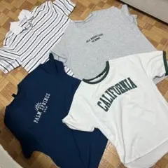 半袖Tシャツ4点セット　大きめサイズ