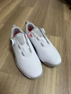 Puma ゴルフシューズ ホワイト　25cmのサムネイル