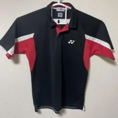 【Mサイズ】YONEX バドミントン ポロシャツ 黒/赤/白