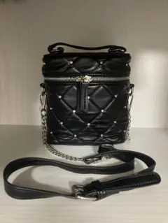 ems excite ビジューキルトバニティバッグ