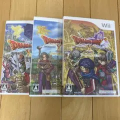 ドラゴンクエストX オンライン 3本セット Wii