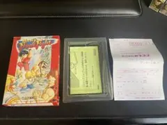 マイティファイナルファイト　ファミコン　箱、プラケース、ハガキのみ