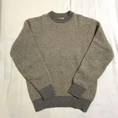 unknown　ウールニット　クルーネックセーター