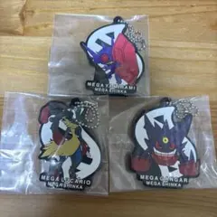 ポケモン　一番くじ　ラバー　メガ進化　ゲンガー　ヤミラミ　ルカリオ