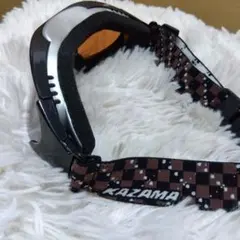 カザマ☆スノーボード ゴーグル ミラー加工 スキー