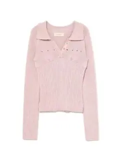 ANDMARY lindsay logo tops pink