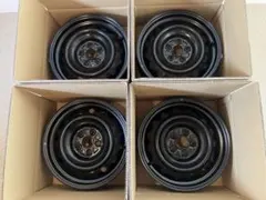 新型シエンタ用スチールホイールとホイールキャップ【新車外し】