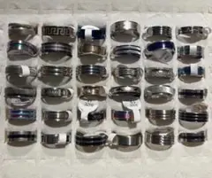 【新品・送料無料】メンズリング36点まとめ売りセットii 売り切れ続出！