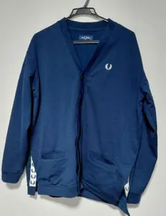 FRED PERRY★ボタン付き★ネイビー★カーディガン