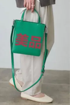 SENSE OF PLACE 2WAYスクエアミニトートバッグ