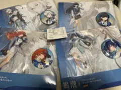 鳴潮 ツバキ 台湾限定 スシローアクリルスタンド シール 缶バッジ