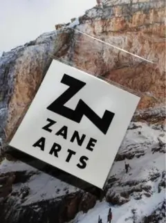ZANE ARTS☆ゼインアーツ☆ロゴ☆ステッカー☆黒文字☆切り文字のサムネイル