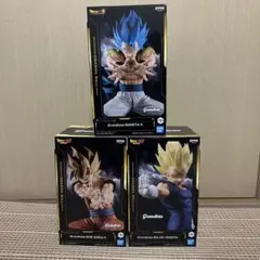 ドラゴンボール　孫悟空・魔人ベジータ・ゴジータ　フィギュアセット